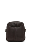 Men's Brown Long Strap Crossbody Bag | Derimod Men's Brown Long Strap Crossbody Bag | Derimod