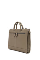 Erkek Vizon Uzun Askılı Deri Evrak Çantası | Derimod Erkek Vizon Uzun Askılı Deri Evrak Çantası | Derimod