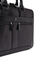 Erkek Siyah Deri Laptop Çantası | Derimod Erkek Siyah Deri Laptop Çantası | Derimod