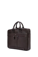 Erkek Kahverengi Deri Laptop Çantası | Derimod Erkek Kahverengi Deri Laptop Çantası | Derimod