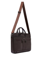 Erkek Kahverengi Deri Laptop Çantası | Derimod Erkek Kahverengi Deri Laptop Çantası | Derimod