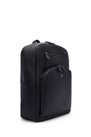 Men's Black Leather Backpack | Derimod Men's Black Leather Backpack | Derimod