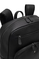 Men's Black Leather Backpack | Derimod Men's Black Leather Backpack | Derimod