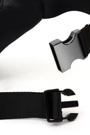 Men's Black Leather Mini Waist Bag | Derimod Men's Black Leather Mini Waist Bag | Derimod