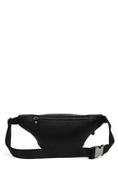 Men's Black Leather Mini Waist Bag | Derimod Men's Black Leather Mini Waist Bag | Derimod