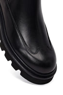 Kadın Siyah Deri Chelsea Bot | Derimod Kadın Siyah Deri Chelsea Bot | Derimod