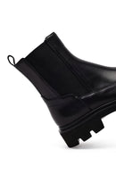 Kadın Siyah Deri Chelsea Bot | Derimod Kadın Siyah Deri Chelsea Bot | Derimod