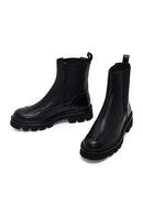 Kadın Siyah Deri Chelsea Bot | Derimod Kadın Siyah Deri Chelsea Bot | Derimod