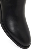 Women's Black Leather Chelsea Boot | Derimod Women's Black Leather Chelsea Boot | Derimod