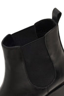 Women's Black Leather Chelsea Boot | Derimod Women's Black Leather Chelsea Boot | Derimod