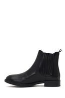 Women's Black Leather Chelsea Boot | Derimod Women's Black Leather Chelsea Boot | Derimod
