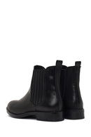 Women's Black Leather Chelsea Boot | Derimod Women's Black Leather Chelsea Boot | Derimod