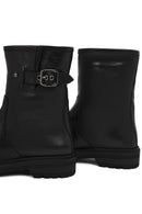 Kadın Siyah Deri Bot | Derimod Kadın Siyah Deri Bot | Derimod