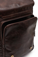 Men's Brown Backpack | Derimod Men's Brown Backpack | Derimod