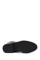 Kadın Siyah Fermuarlı Deri Bot | Derimod Kadın Siyah Fermuarlı Deri Bot | Derimod