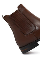 Men's Brown Leather Chelsea Boot | Derimod Men's Brown Leather Chelsea Boot | Derimod