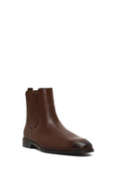 Men's Brown Leather Chelsea Boot | Derimod Men's Brown Leather Chelsea Boot | Derimod