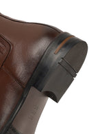 Men's Brown Leather Chelsea Boot | Derimod Men's Brown Leather Chelsea Boot | Derimod