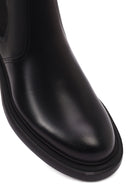 Men's Black Leather Chelsea Boot | Derimod Men's Black Leather Chelsea Boot | Derimod