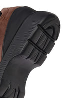 Men's Brown Lace-Up Thick Sole Leather Casual Shoes | Derimod Men's Brown Lace-Up Thick Sole Leather Casual Shoes | Derimod