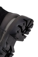 Erkek Siyah Kalın Tabanlı Deri Bot | Derimod Erkek Siyah Kalın Tabanlı Deri Bot | Derimod