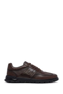 Erkek Kahverengi Bağcıklı Deri Casual Sneaker | Derimod Erkek Kahverengi Bağcıklı Deri Casual Sneaker | Derimod