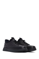 Men's Black Lace-up Leather Casual Shoes | Derimod Men's Black Lace-up Leather Casual Shoes | Derimod