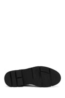 Men's Black Zippered Leather Casual Boots | Derimod Men's Black Zippered Leather Casual Boots | Derimod