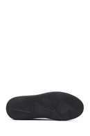 Men's Black Lace Up Leather Sneakers | Derimod Men's Black Lace Up Leather Sneakers | Derimod