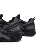 Derimod Dry Men's Black Lace-Up Waterproof Outdoor Shoes | Derimod Derimod Dry Men's Black Lace-Up Waterproof Outdoor Shoes | Derimod