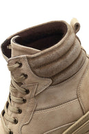 Erkek Vizon Bağcıklı Kalın Tabanlı Deri Bot | Derimod Erkek Vizon Bağcıklı Kalın Tabanlı Deri Bot | Derimod