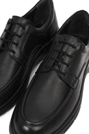 Erkek Siyah Bağcıklı Deri Casual Ayakkabı | Derimod Erkek Siyah Bağcıklı Deri Casual Ayakkabı | Derimod