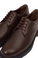 Men's Brown Lace-Up Leather Casual Shoes | Derimod Men's Brown Lace-Up Leather Casual Shoes | Derimod