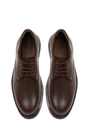 Men's Brown Lace-Up Leather Casual Shoes | Derimod Men's Brown Lace-Up Leather Casual Shoes | Derimod
