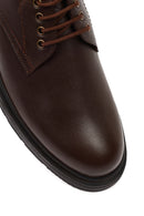 Men's Brown Lace-Up Leather Casual Shoes | Derimod Men's Brown Lace-Up Leather Casual Shoes | Derimod