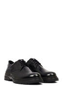 Men's Black Lace-Up Leather Casual Shoes | Derimod Men's Black Lace-Up Leather Casual Shoes | Derimod