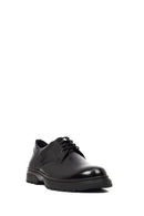 Men's Black Lace-Up Leather Casual Shoes | Derimod Men's Black Lace-Up Leather Casual Shoes | Derimod
