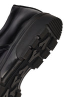 Men's Black Lace-Up Leather Casual Shoes | Derimod Men's Black Lace-Up Leather Casual Shoes | Derimod