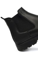 Erkek Siyah Deri Chelsea Bot | Derimod Erkek Siyah Deri Chelsea Bot | Derimod