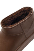 Kadın Kahverengi Kürklü Teddy Bot | Derimod Kadın Kahverengi Kürklü Teddy Bot | Derimod