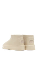 Kadın Krem Kürklü Teddy Bot | Derimod Kadın Krem Kürklü Teddy Bot | Derimod