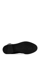 Women's Black Zippered Buckle Detail Boots | Derimod Women's Black Zippered Buckle Detail Boots | Derimod