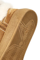 Kadın Taba Kalın Tabanlı Süet Teddy Bot | Derimod Kadın Taba Kalın Tabanlı Süet Teddy Bot | Derimod