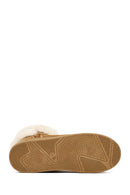 Kadın Taba Kalın Tabanlı Süet Teddy Bot | Derimod Kadın Taba Kalın Tabanlı Süet Teddy Bot | Derimod