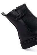 Kadın Siyah Fermuarlı Bot | Derimod Kadın Siyah Fermuarlı Bot | Derimod