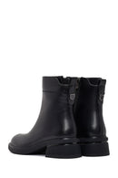 Kadın Siyah Fermuarlı Bot | Derimod Kadın Siyah Fermuarlı Bot | Derimod