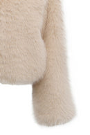 Dallas Kadın Bej Gömlek Yaka Teddy Mont | Derimod Dallas Kadın Bej Gömlek Yaka Teddy Mont | Derimod