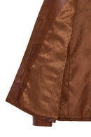 Helen Kadın Taba Kısa Deri Ceket | Derimod Helen Kadın Taba Kısa Deri Ceket | Derimod