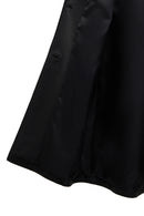 Selena Kadın Siyah Yaka Kürklü Deri Trençkot | Derimod Selena Kadın Siyah Yaka Kürklü Deri Trençkot | Derimod