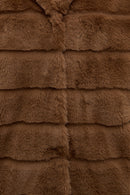 Vienna Kadın Hardal Kapüşonlu Teddy Mont | Derimod Vienna Kadın Hardal Kapüşonlu Teddy Mont | Derimod